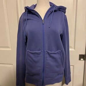 Figs Women's periwinkle Lavender Zip-Up Hoodie